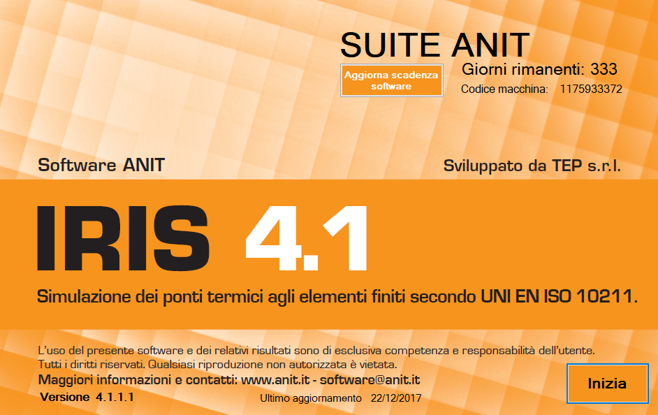 Software IRIS ponti termici