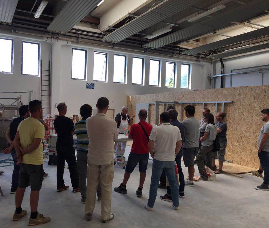 Corso di specializzazione sui sistemi in gessofibra - Milano