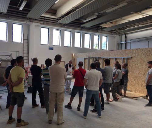Corso di specializzazione sui sistemi in gessofibra - Milano
